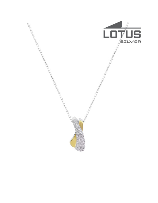 LOTUS SILVER NECKLACE